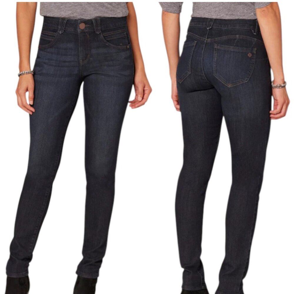 Democracy "Ab"solution® Booty Lift Skinny Jeans - Dark Indigo - 16 - Picture 1 of 10